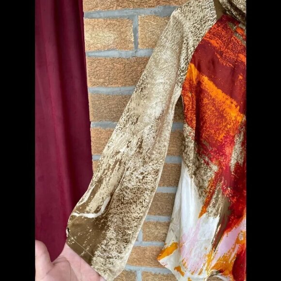 Satya paul silk dress large - Picture 4 of 13